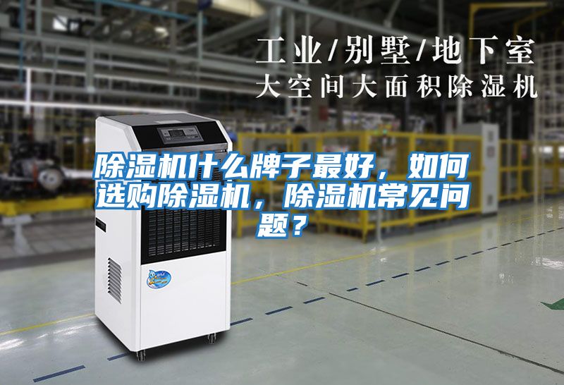 除濕機什么牌子最好，如何選購除濕機，除濕機常見問題？