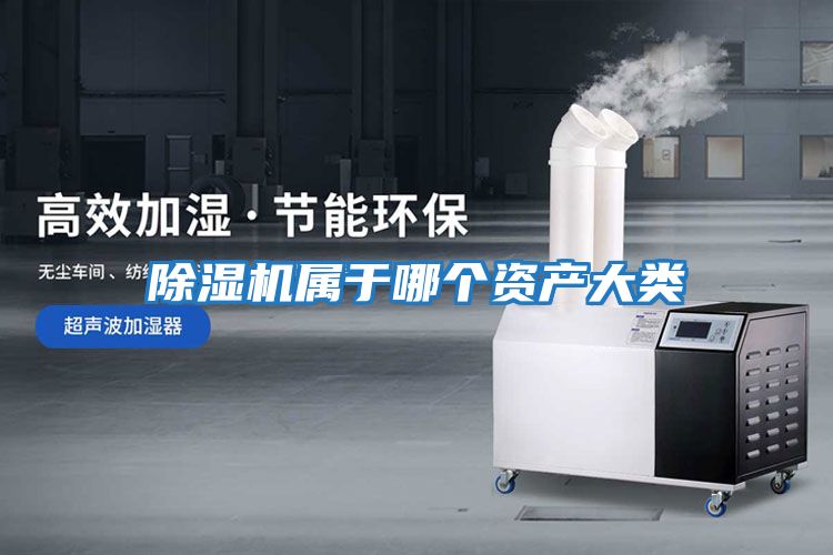 除濕機屬于哪個資產大類