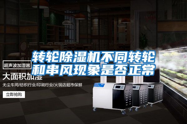 轉輪除濕機不同轉輪和串風現象是否正常