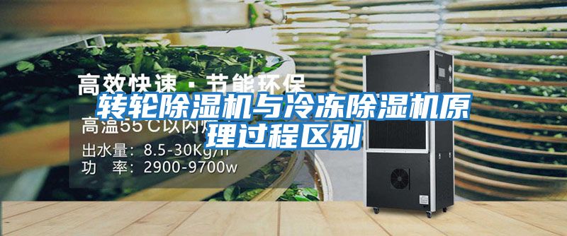 轉輪除濕機與冷凍除濕機原理過程區別