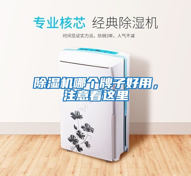 除濕機哪個牌子好用，注意看這里