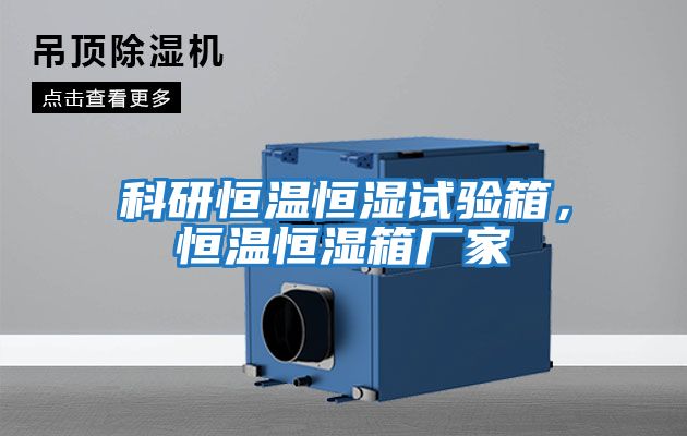 科研恒溫恒濕試驗(yàn)箱，恒溫恒濕箱廠家