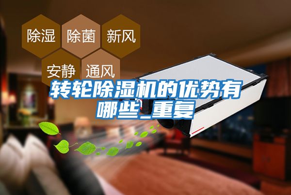 轉輪除濕機的優勢有哪些_重復