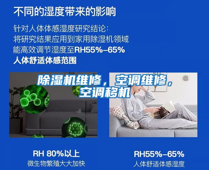 除濕機維修，空調維修，空調移機
