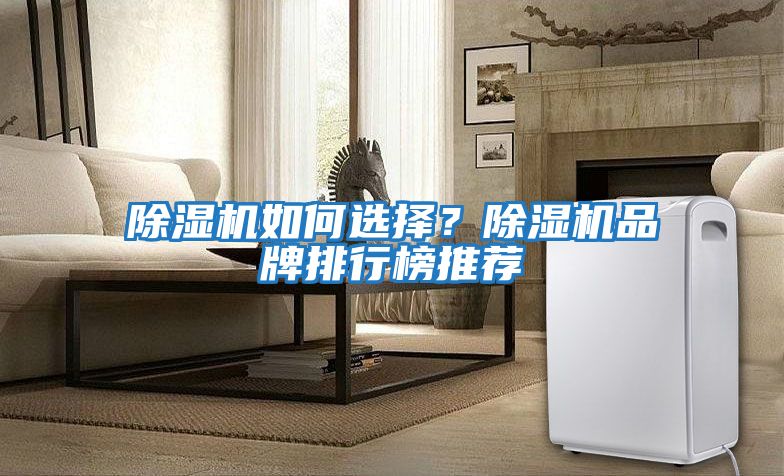 除濕機如何選擇？除濕機品牌排行榜推薦