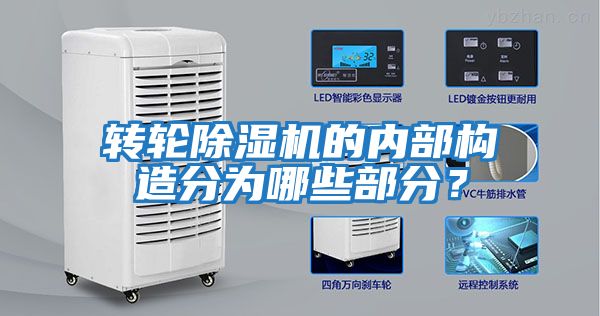 轉輪除濕機的內部構造分為哪些部分？
