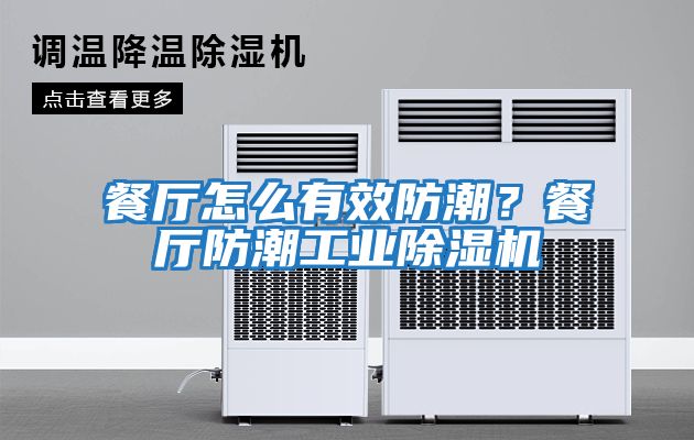 餐廳怎么有效防潮？餐廳防潮工業除濕機